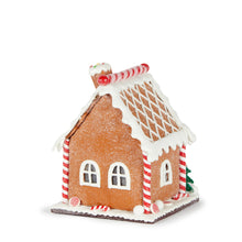 Load image into Gallery viewer, LED Gingerbread House With Wreath
