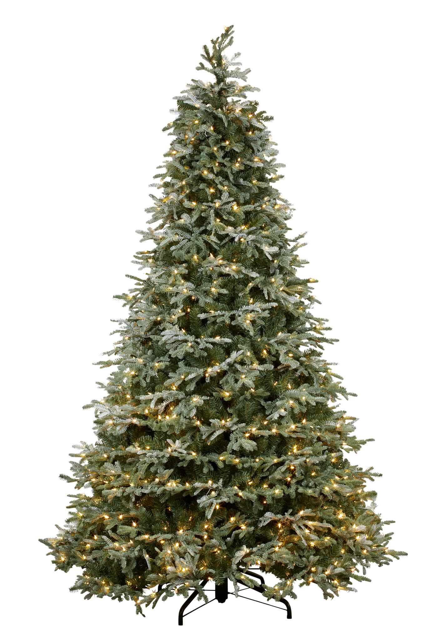 7.5ft Noble Christmas Tree with Lights Merry & Bright