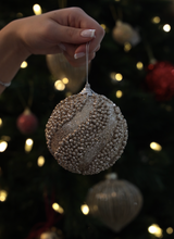 Load image into Gallery viewer, Champagne Bubbles Bauble
