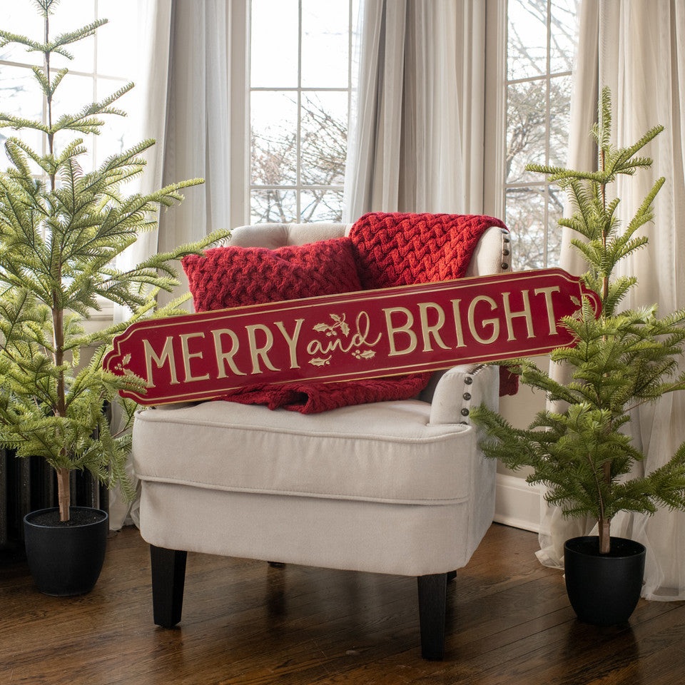 Merry & Bright Sign 42.75