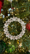 Load image into Gallery viewer, 5&quot; Crystal Wreath Ornament
