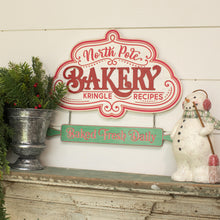 Load image into Gallery viewer, North Pole Bakery Sign
