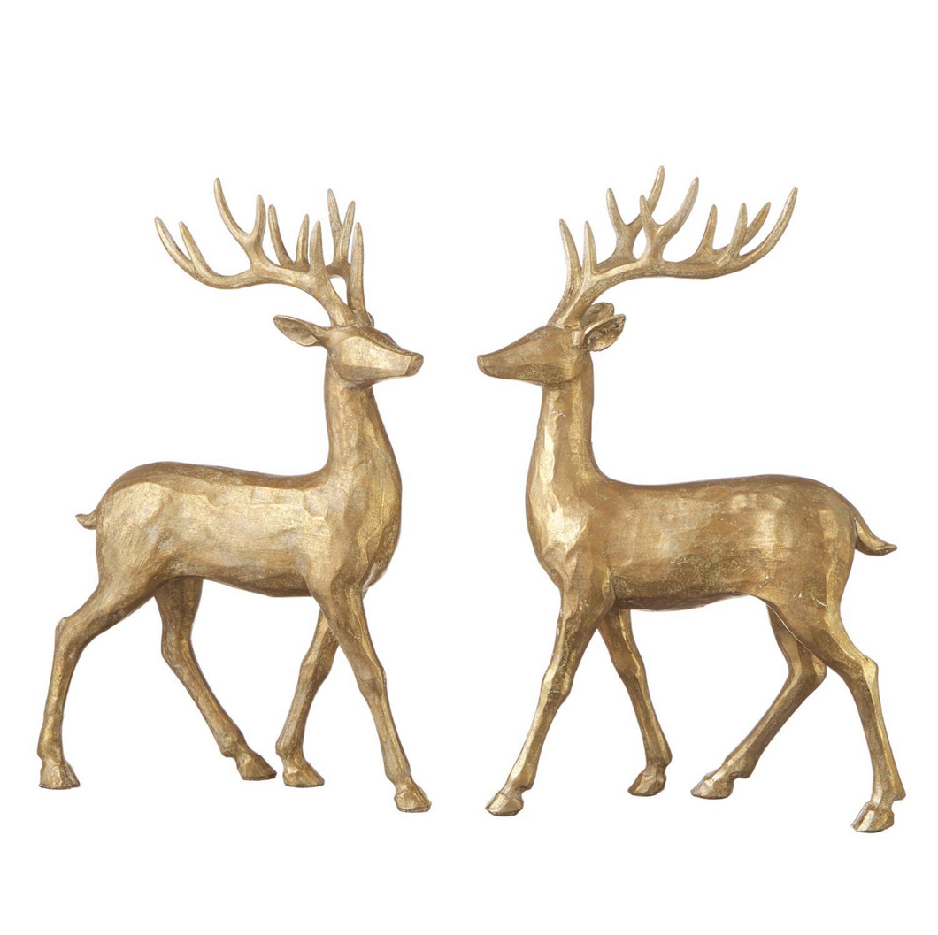 Gold Leaf Deer