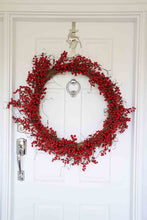 Load image into Gallery viewer, 90cm LUX Red Berry Wreath
