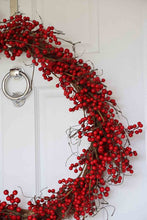 Load image into Gallery viewer, 90cm LUX Red Berry Wreath
