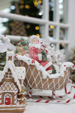 Load image into Gallery viewer, Santa Gingerbread Sleigh

