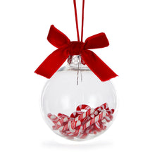 Load image into Gallery viewer, Candy Cane Filled Bauble Hanging
