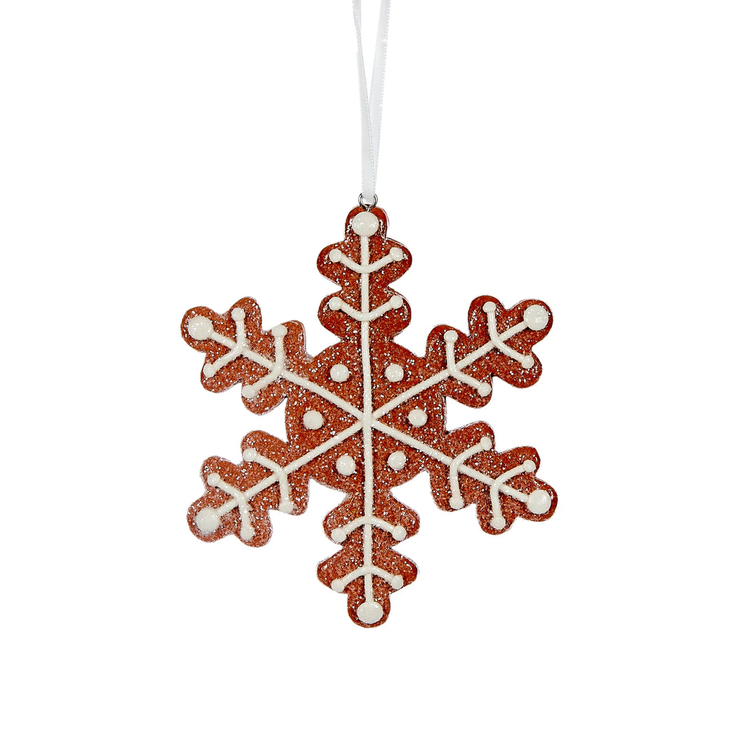 Snowflake Gingerbread Hanging