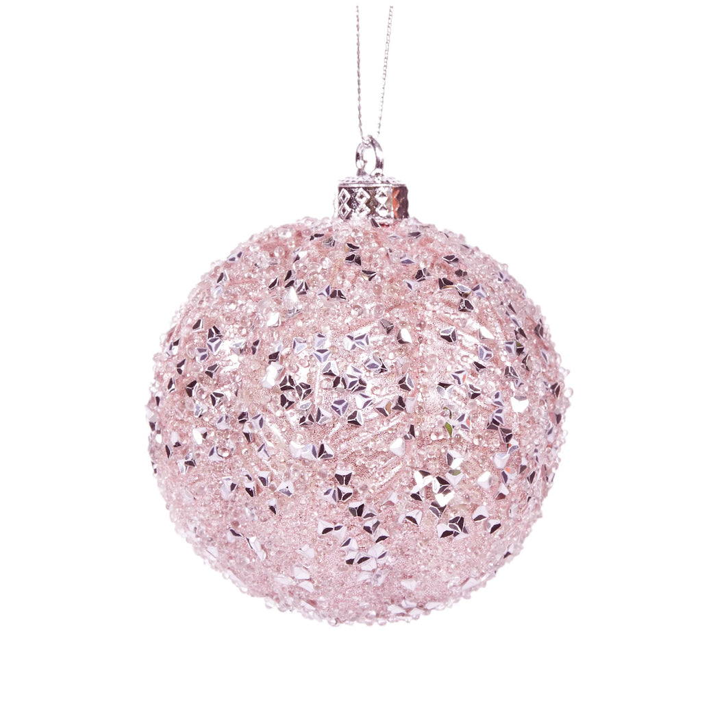 Pink Ornate Bauble