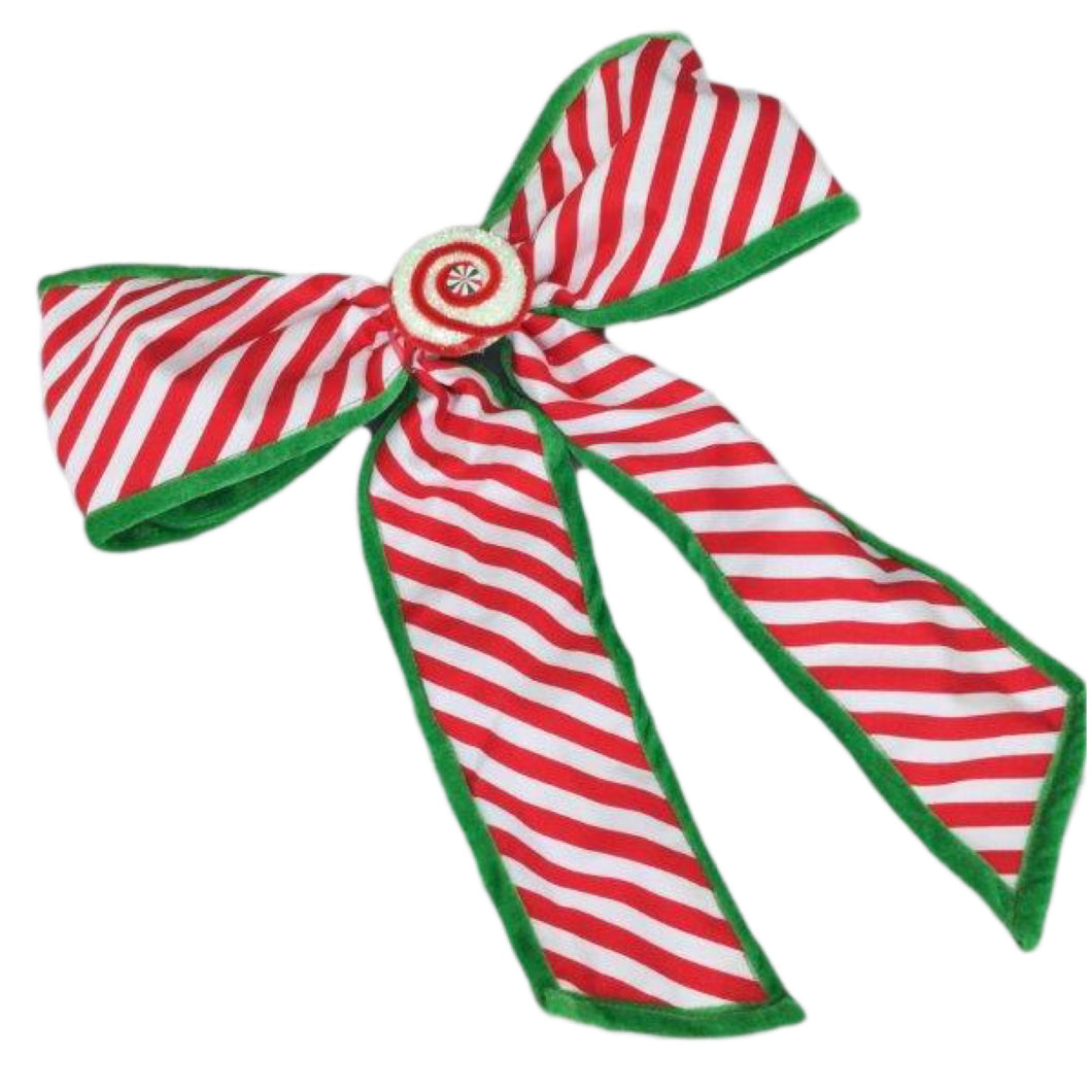 Red Green Candy Bow